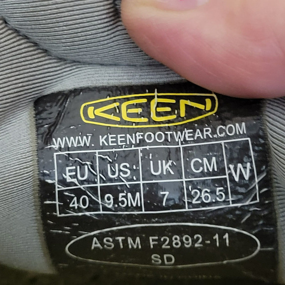 KEEN Utility Shoes Women's 9.5 Atlanta Cool Low Height Soft Toe ESD Work Hiking - Picture 10 of 10